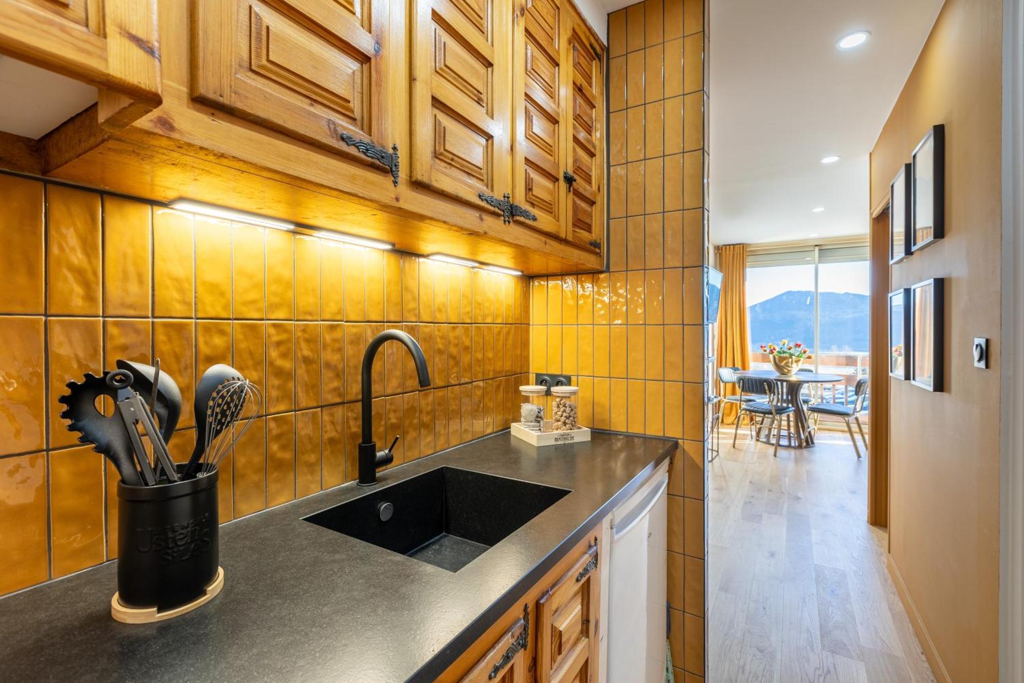 Le Clot Simo - Station Des Angles Vue Montagne Apartment Exterior foto